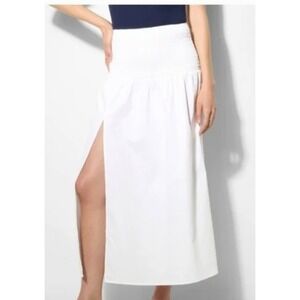 Women's Wild Fable Maxi Skirt NWT Size Large MSRP $28 In White